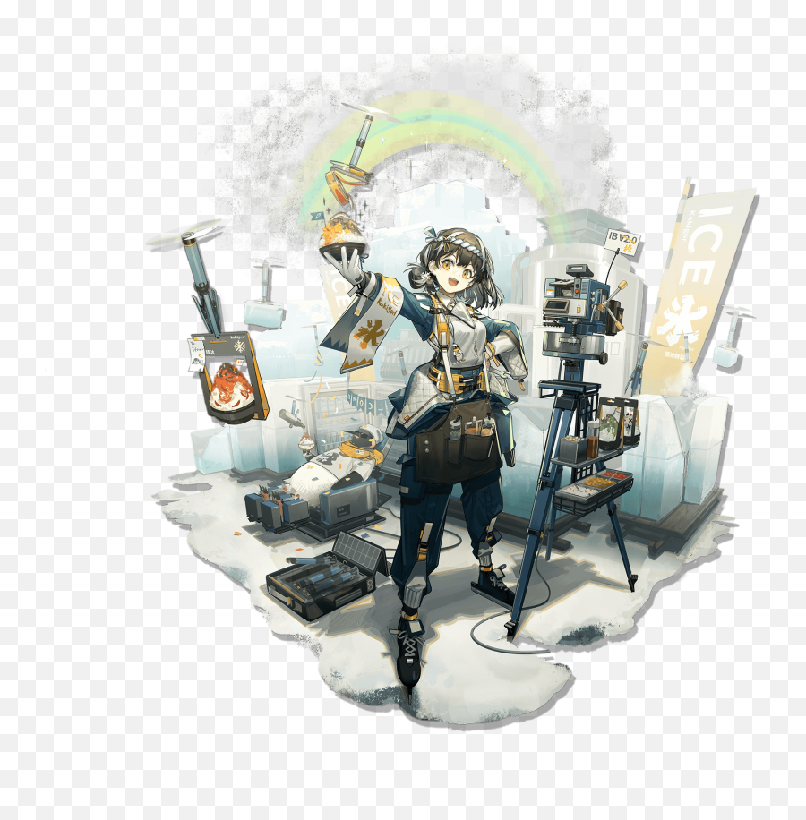 Shaved - Ice Memories Arknights Wiki Gamepress Png,Frost Icon R6