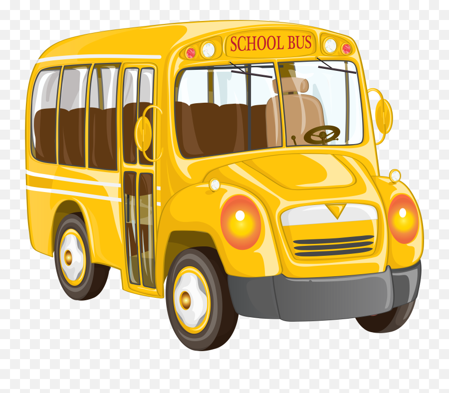 Library Of School Bus Graphic Free Stock Transparent Png