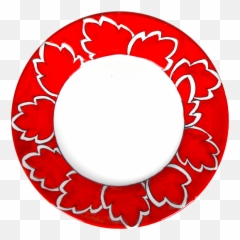 Red Maple Leaf Circle Logo - LogoDix Dot png