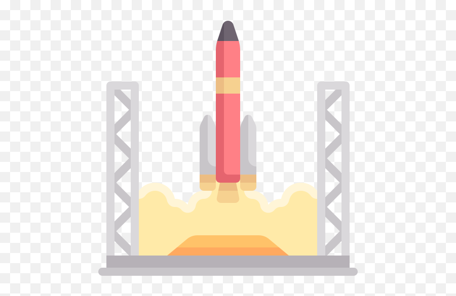 Rocket Launch - Free Transport Icons Vertical Png,Rocket Flat Icon