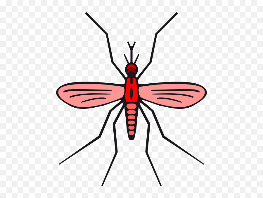 Mosquito Clipart - Mosquito Red Png,Mosquito Transparent
