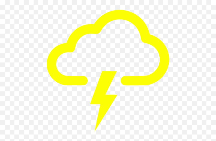 Yellow Storm Icon - Free Yellow Weather Icons Spitzkoppe Png,Hurricane Icon