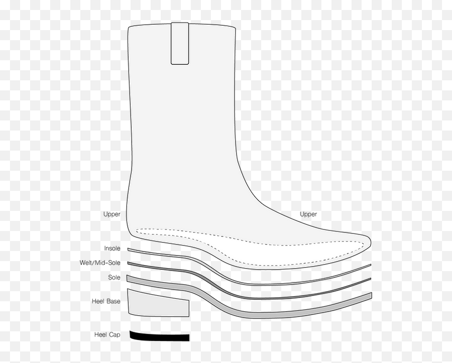 Menu0027s Western Boot Repair The Cobbler - Round Toe Png,Royal Elastics Icon White