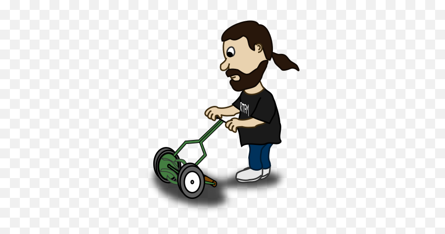 Lawn Mower Png Clip Art Transparent Image - Cartoon Lawn Mower Gif,Lawnmower Icon