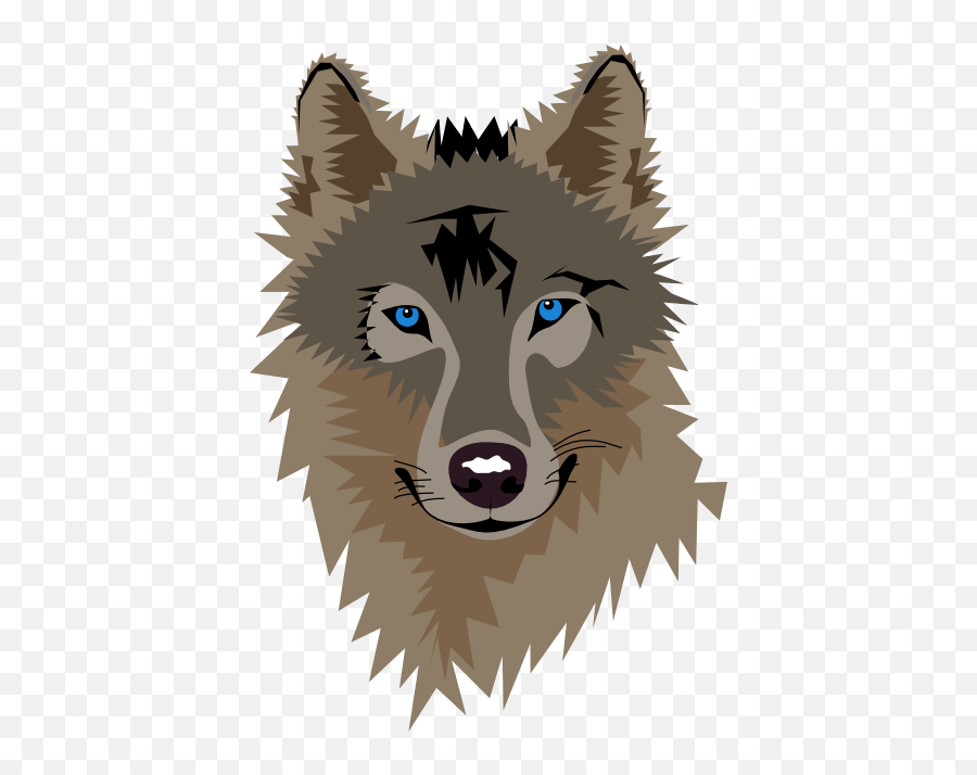 Download Free Wolf Face Clip Art - Wolf Clipart Png,Wolf Face Png