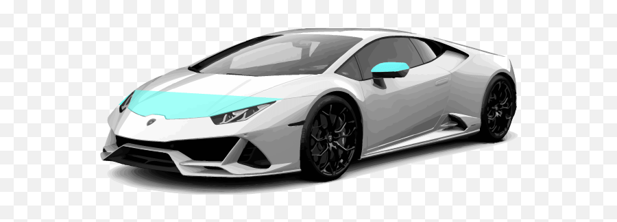 Drive Automotive Clear Bra Paint Protection Films - Lamborghini Huracan 2021 Png,Lambo Icon