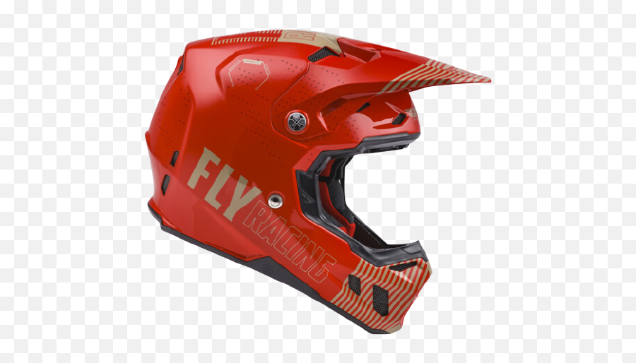 2021 Fly Racing Formula Cc Primary Helmet Redkhaki Large - Fly Helmets Carbon 2021 Png,Icon Raven Helmet