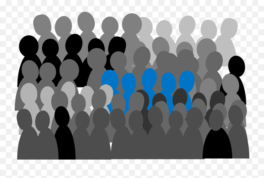 Crowd People - People Clipart Transparent Background Png,Crowd Of People Png