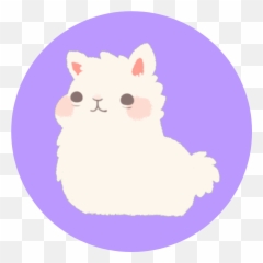 Alpaca - The Discord Bot Cute Llama Transparent Gif png