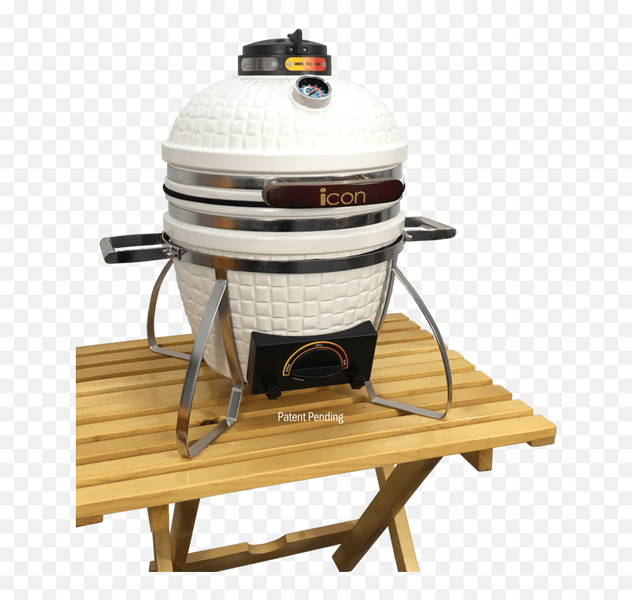 Icon Series 100 Kamado Grill - Vision Grills Png,Icon Hybrid Kamado Grill