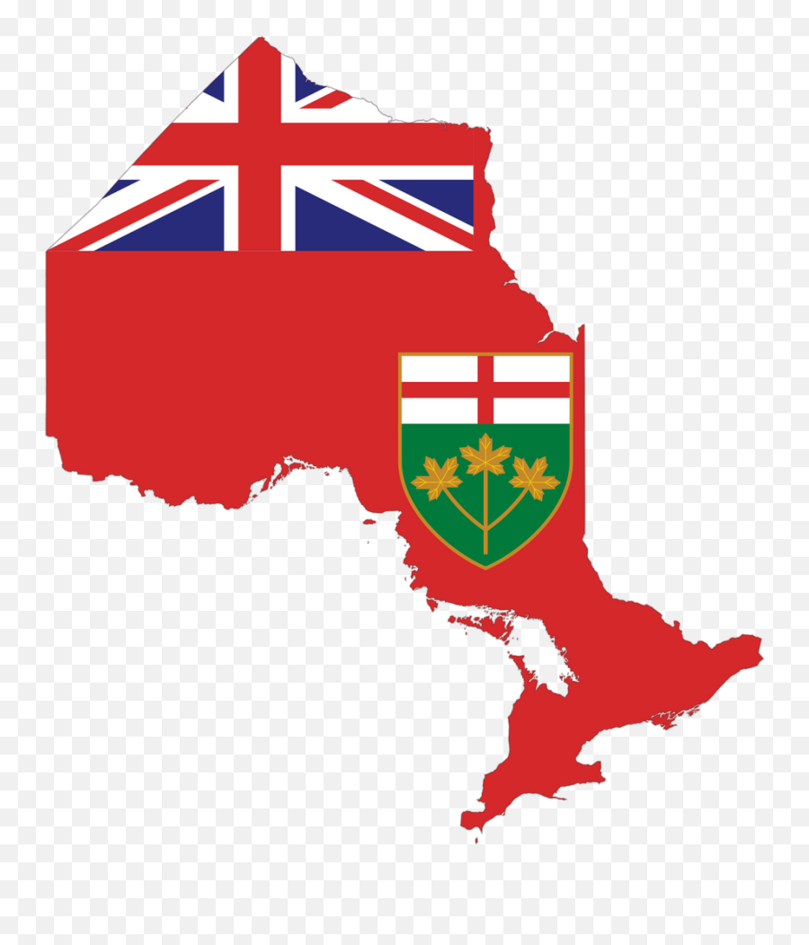 Fileflag - Map Of Ontariosvg Wikimedia Commons Vector Map Ontario Png,Tower Map Icon