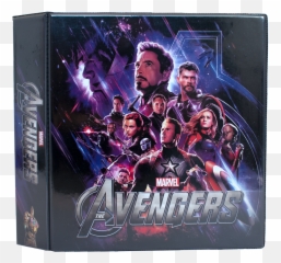 Carpeta The Avengers Vengadores Marvel Escolar Nro 3 Clases - Endgame png