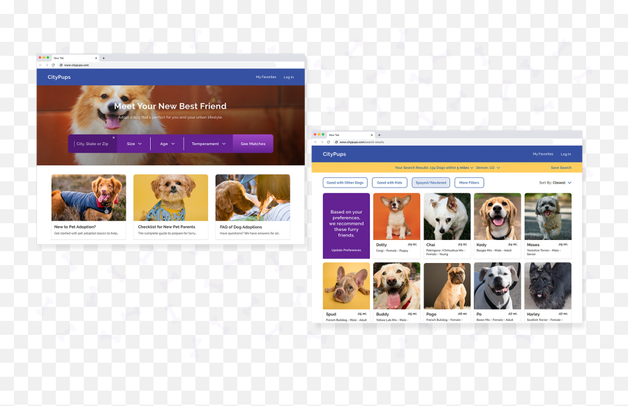5 - Day Uiux Sprint Krista Bradshaw Design Portfolio Language Png,Dog Buddy Icon