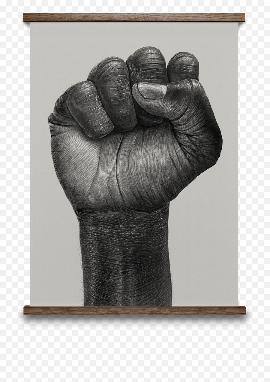Fist Punch Png - 07002 Raised Fist Raised Fist 955054 Black Fist In The Air,Fist Png
