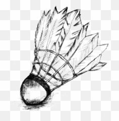 Download Hd Mornington Peninsula Badminton Shuttlecock - Racket And Shuttle Cock Drawing Png,Badminton Png