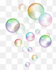 Bubbles - Colorful Transparent Png