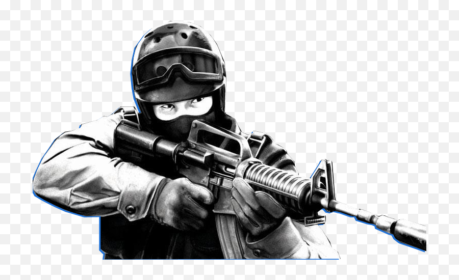 Counter Strike Png Images Free Download - Strike Source Counter Strike,Csgo Ct Bot Icon