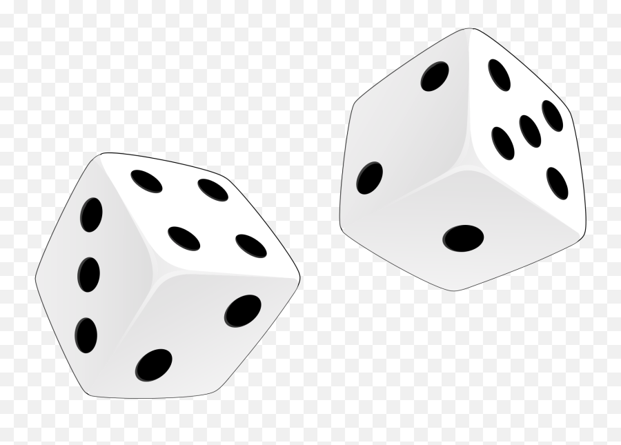 Transparent Dice Clipart Png - Transparent Background Dice Png,Dice Transparent Background