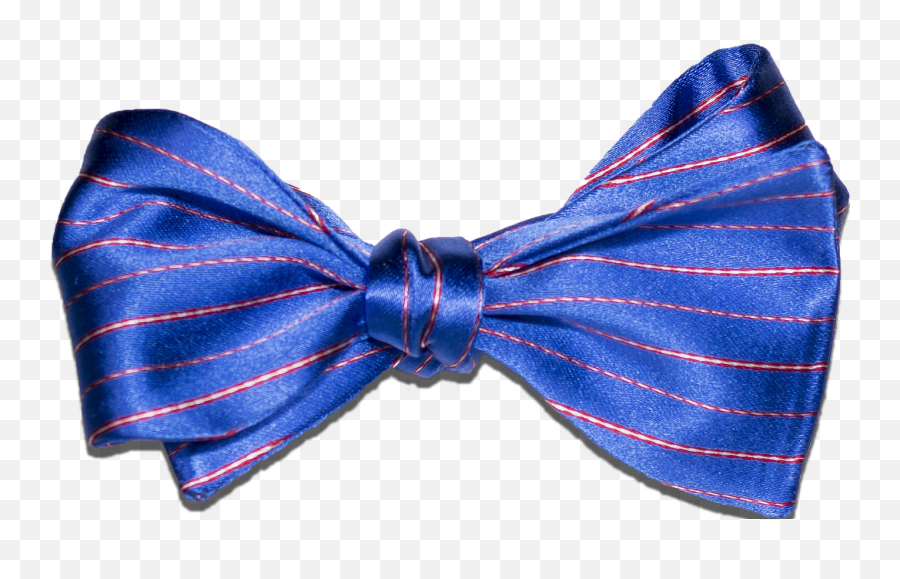 Download Royal Blue With Red And White Silk Bow Tie Png - Silk,Red Bow Tie Png