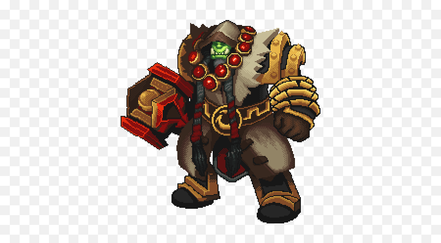 Pixel Art Xpoff - World Of Warcraft Pixel Art Gif Png,Wow Orc Icon