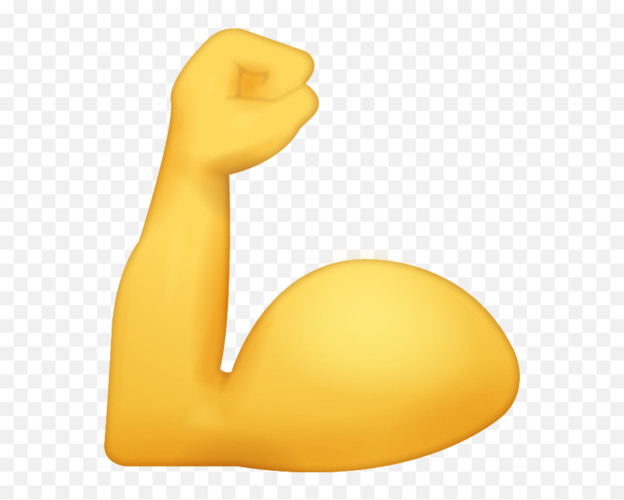 Emoji Free Download Iphone Emojis - Emoticon Biceps Png,Muscles Png