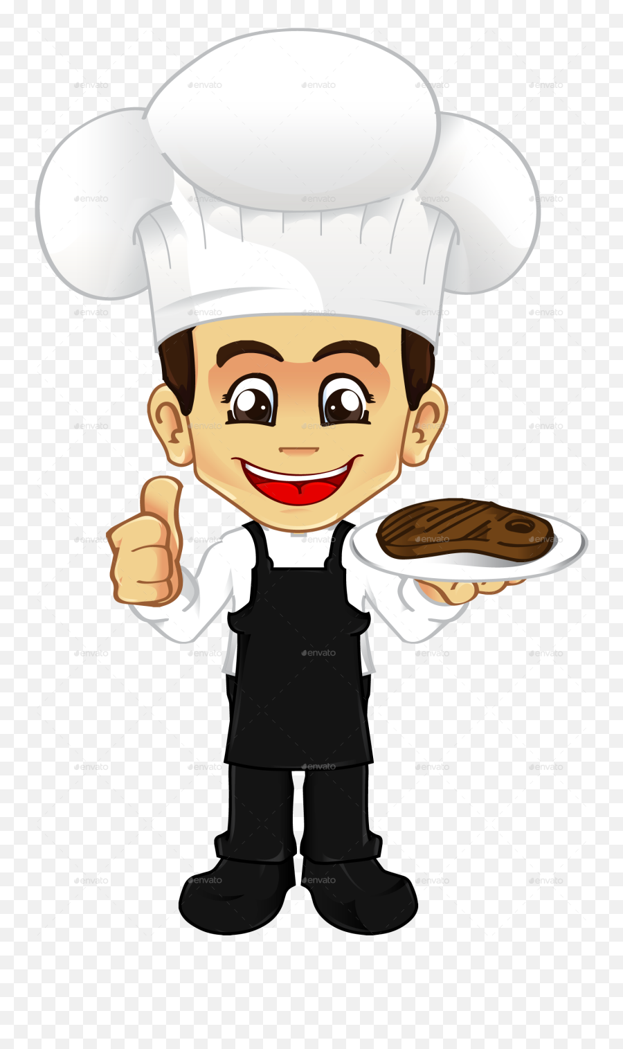Pancakes Clipart Cook Transparent Free For - Transparent Cartoon Chef Png,Chef Png