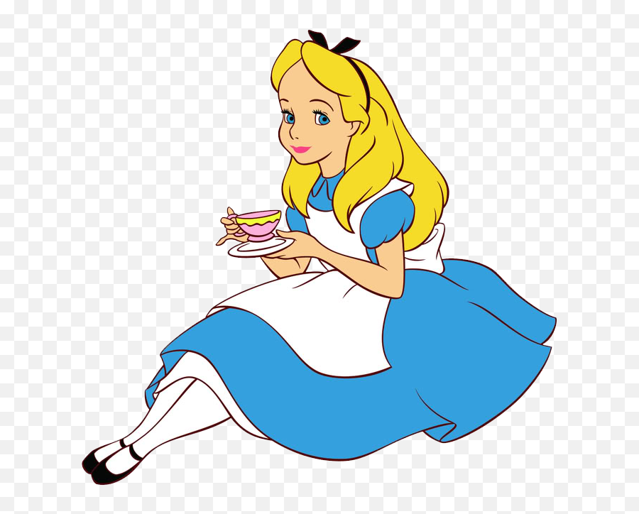 Alice In Wonderland Clipart Transparent - Alice In Wonderland Alice Png,Alice In Wonderland Png