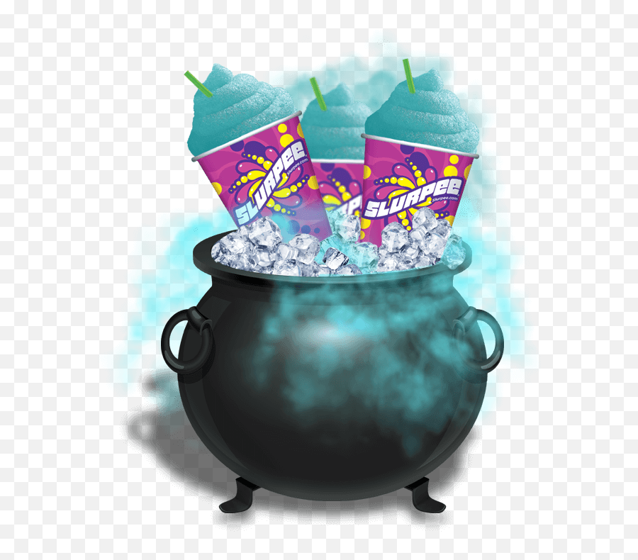 Frighteningly Free Slurpees Mist Spooky Background - Ice Ice Cubes Png,Ice Cubes Png