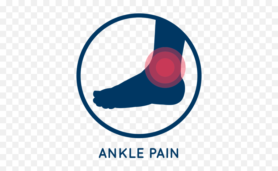 Ankle Pain Icon - Foot Pain Icon Png,Pain Transparent