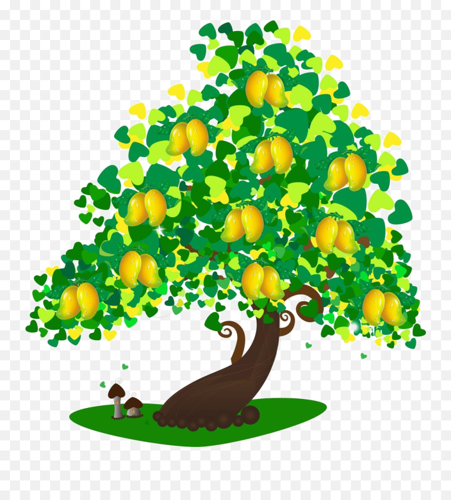 Mango Tree - Mango Tree Clipart Png,Mango Png