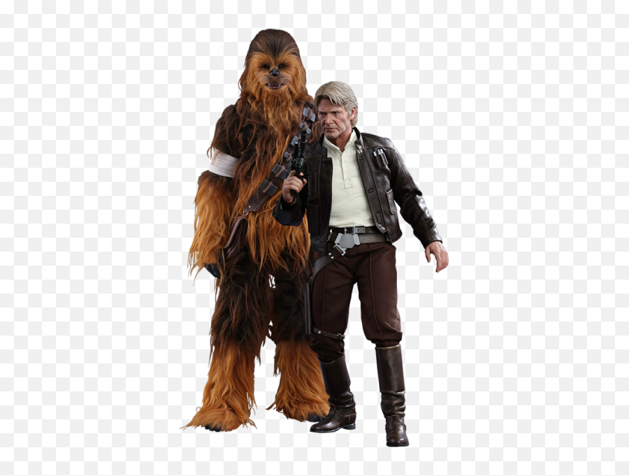 Hot Toys Movie Masterpiece Series - Star Wars The Force Awakens Han Solo Png,Chewbacca Png