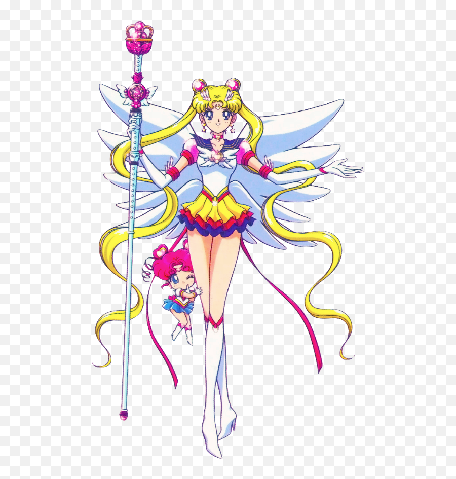 Download Eternal Sailor Moon Classic - Eternal Sailor Moon Rod Png,Sailor Moon Transparent