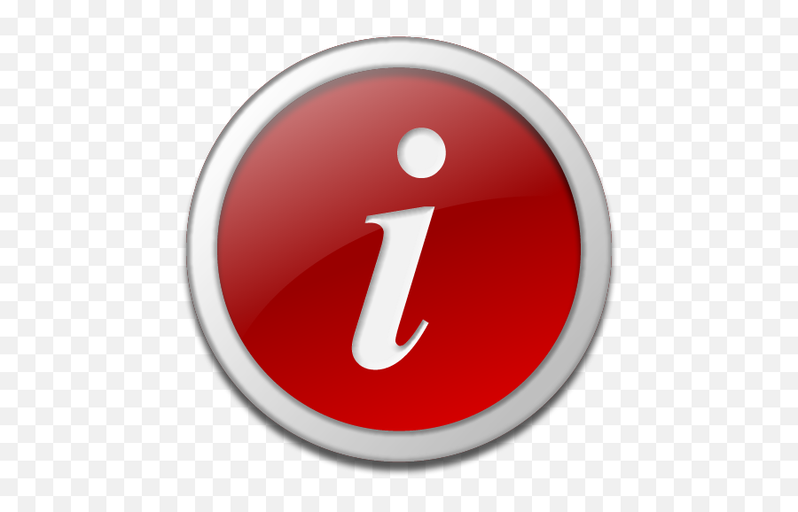 Icon - Red Information Icon Png,Information Icon Png