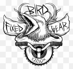 Bird Fixed Gear Logo - png