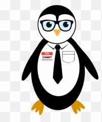 Meet Comet - Penguin png