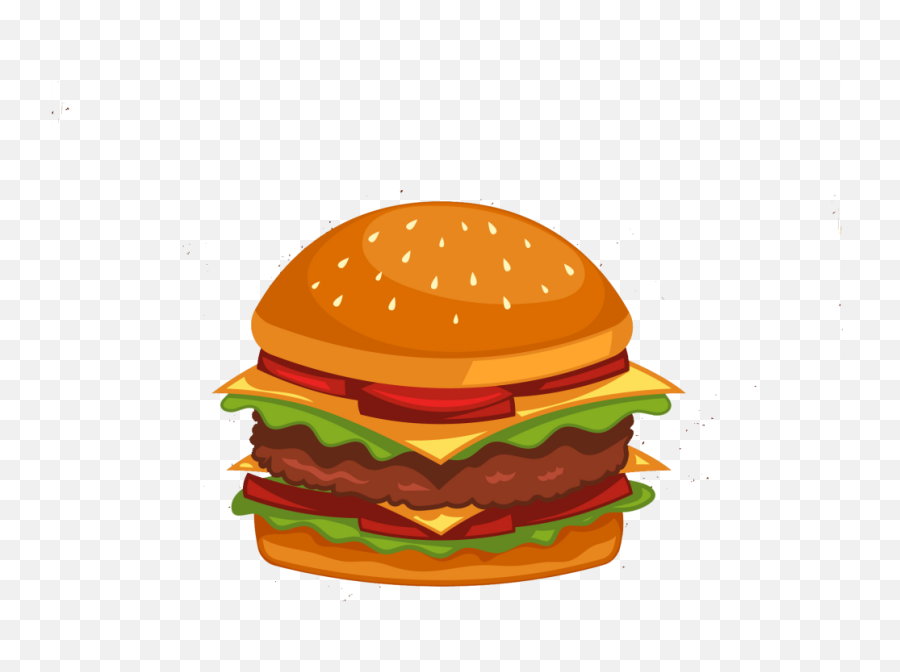 Whopper Png Images - Free Png Library Burger Vector Png Free,Cheeseburger Transparent Background