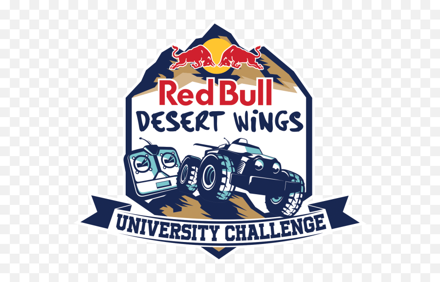 Red Bull Desert Wings University Challenge - Red Bull Png,Car Logo With Wings