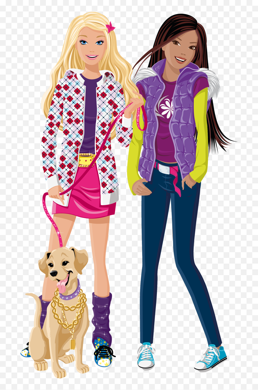 Download Barbie And Friend Png Image - Barbie Clipart Png,Barbie Png