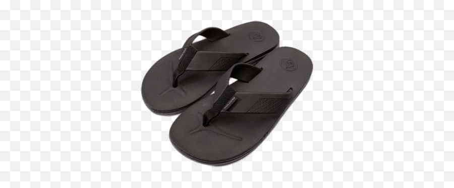 Sandals Men Volcom Transparent Png - Black Sandals Men Png,Sandals Png