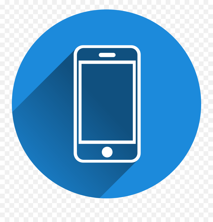 Phone Icon - Mobile Phone Mobile Icon Png Blue,Blue Phone Png