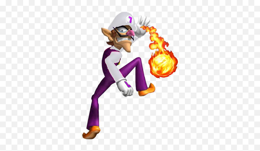 Gallery - Super Mario Fire Png,Waluigi Png