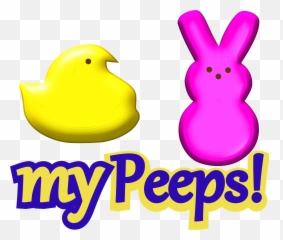 Peeps Logo Clipart - Transparent Peeps Clip Art Png,Peep Png