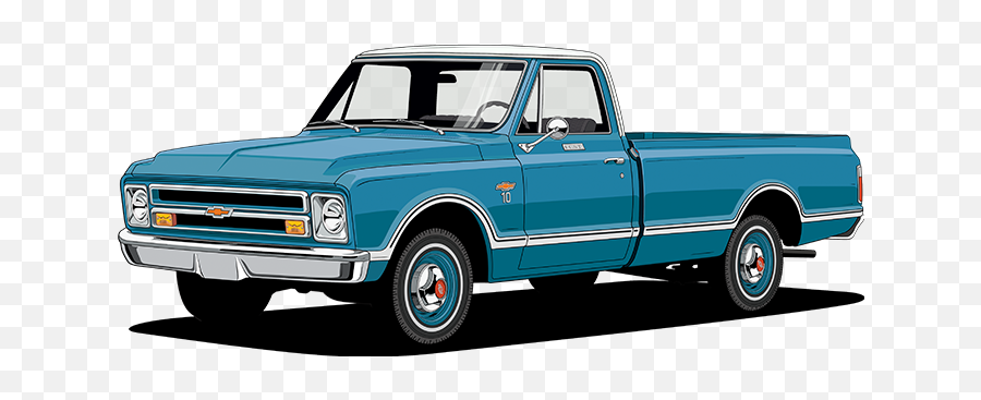 Old Chevy Truck Png Free - Oldest Chevy Silverado,Pick Up Truck Png