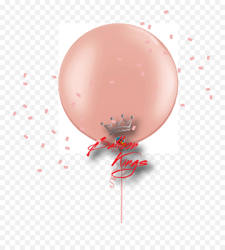 36in Pearl Rose Gold - Gold And Pink Balloon Png,Rose Gold Png