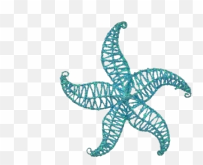 Glitter Blue Starfish Ornament - Lovely Png,Blue Starfish Logo