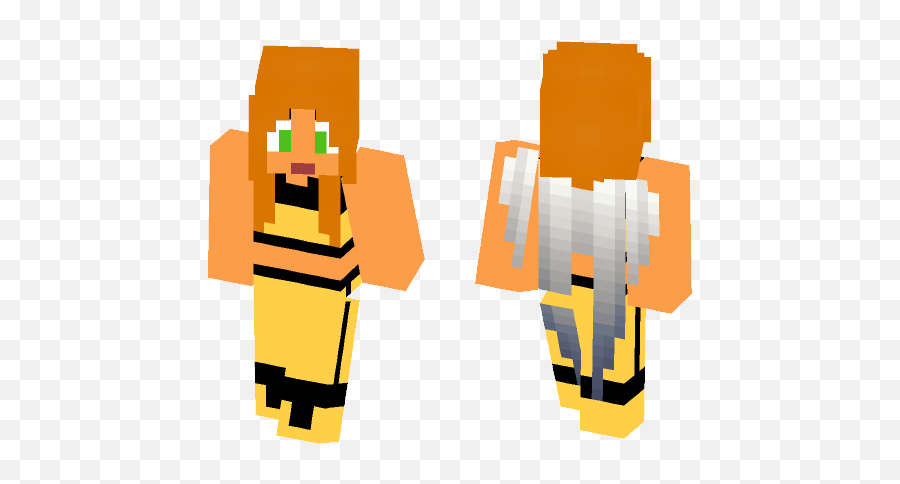 Download Sheyera Hall Aka Hawkgirl Minecraft Skin For Free - Fictional Character Png,Hawkgirl Logo