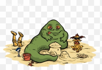 Download Beach Hutt Jabba Png Image - Jabba The Hutt Cartoon Cap,Jabba The Hutt Png