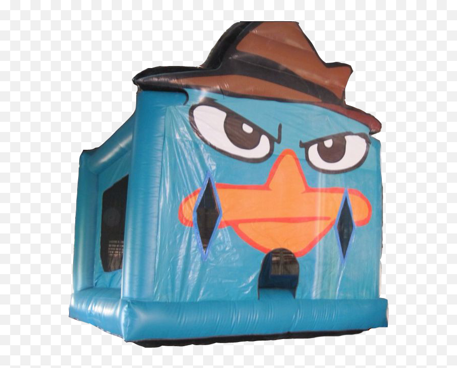 Perry Phineas And Ferb Bounce - Phineas And Ferb Bounce House Png,Perry The Platypus Png