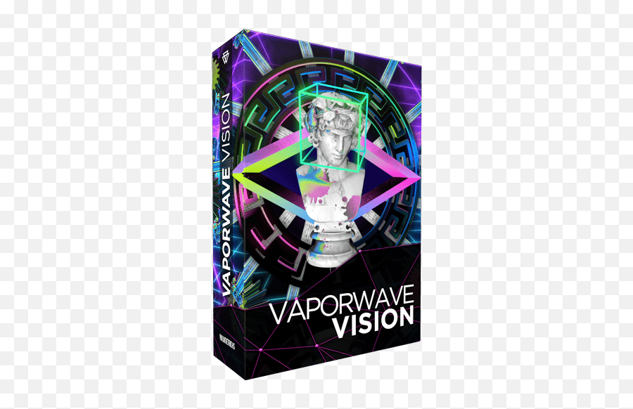 Vaporwave Vision 10 Vj Loops Pack - Art Png,Vaporwave Statue Transparent