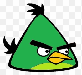 Angry Birds Png Picture - Cartoon Green